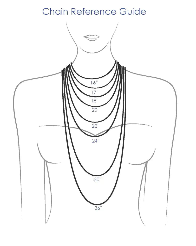 14K Gold Thin Necklace